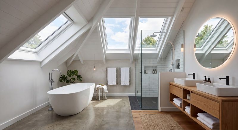 Attic Bathroom Remodeling in Cabarrus County, NC