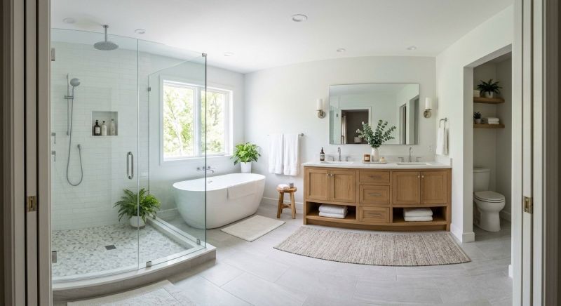 Bathroom Expansion in Cabarrus County, NC