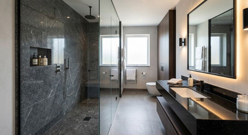 Granite Shower Installation in Cabarrus County, NC