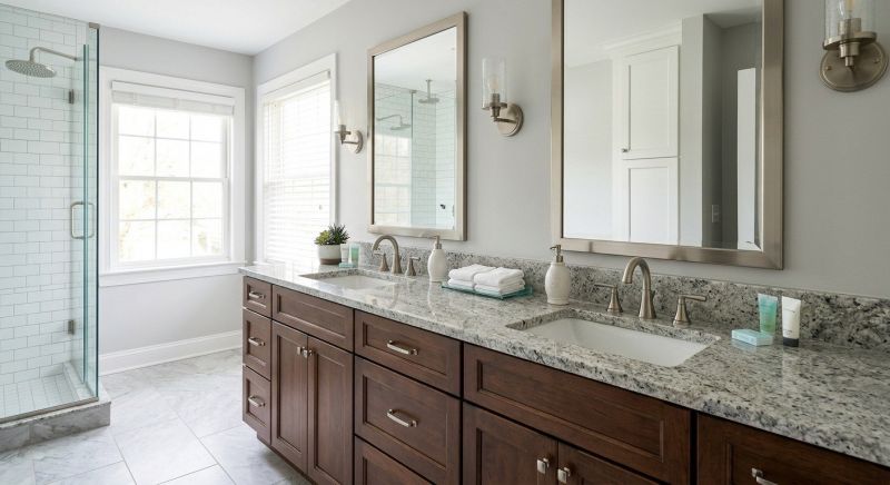 Granite Shower Installation in Cabarrus County, NC