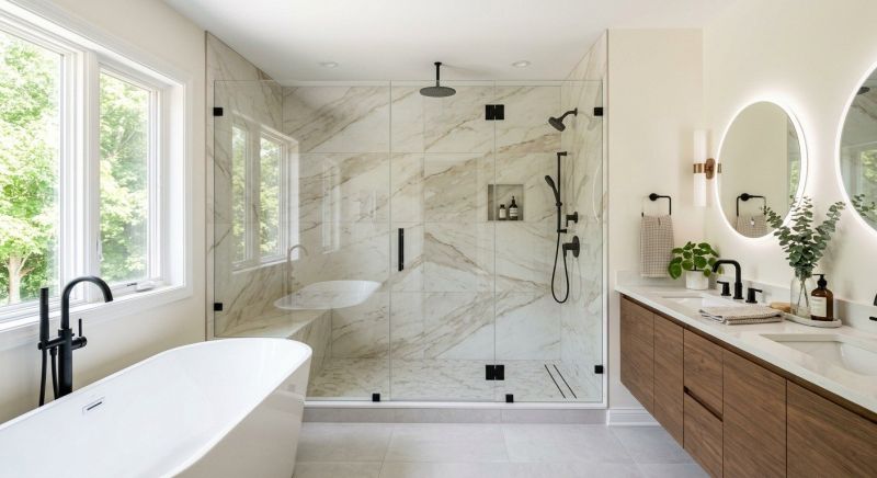 Porcelain Shower Replacement in Cabarrus County, NC