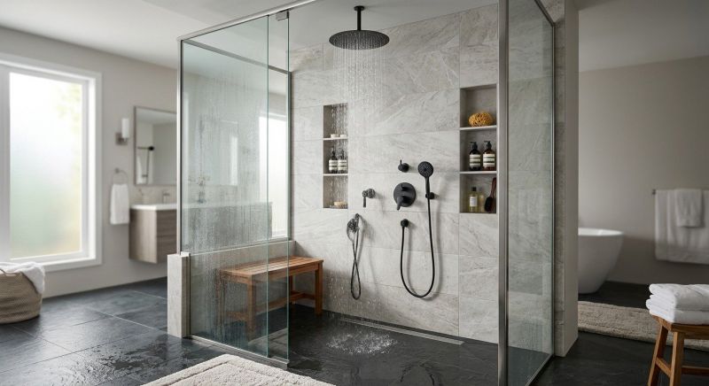 Shower Enlargement in Mooresville, NC